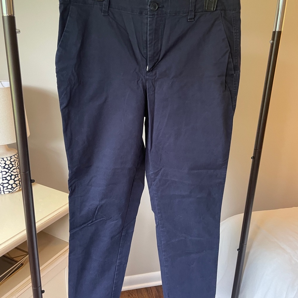 GAP Blue Trousers with Streamlined Silhouette